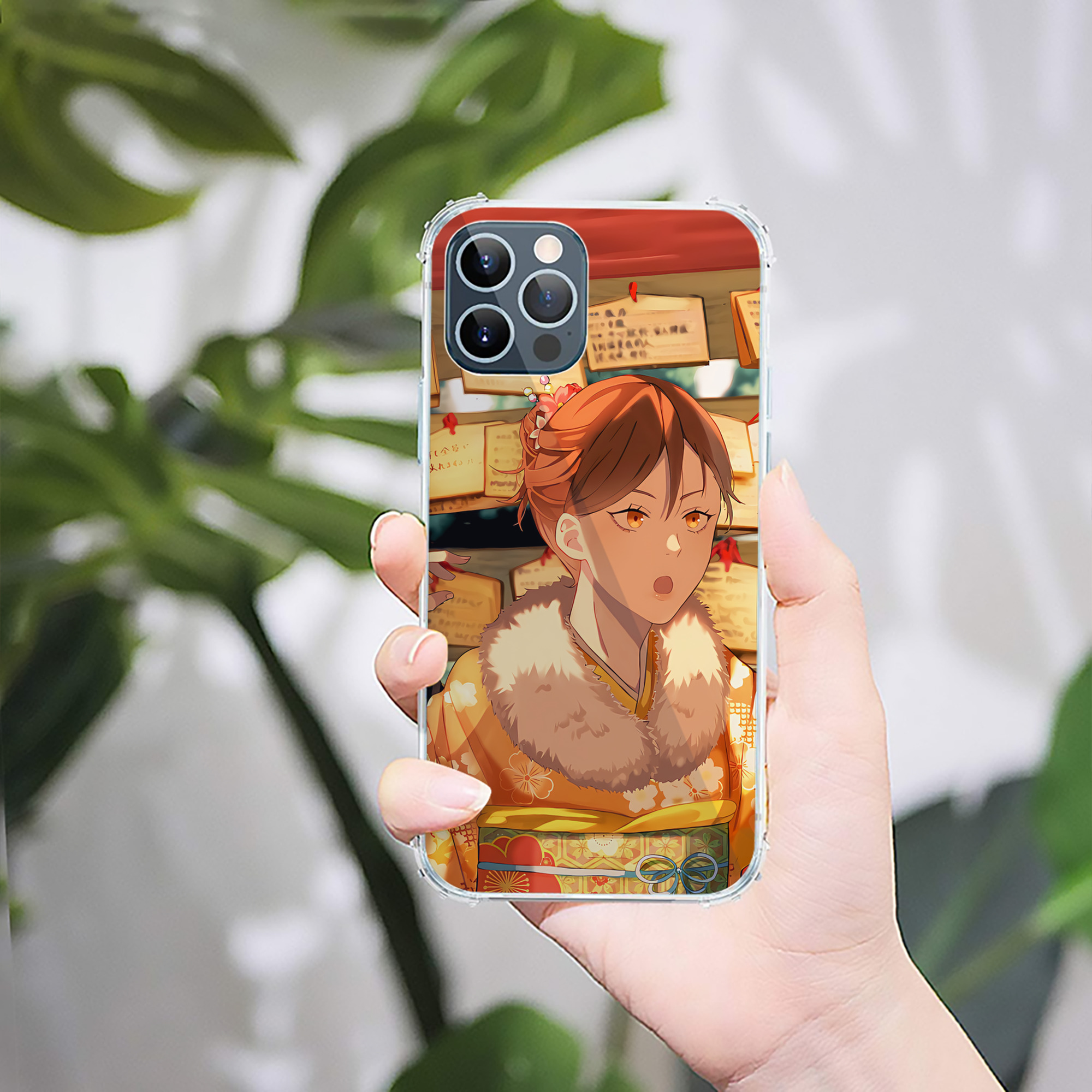 （画像用） SPY×FAMILY间谍家家酒 【iPhone 12シリーズ対応】透明スマホケース（クリアソフトケース）